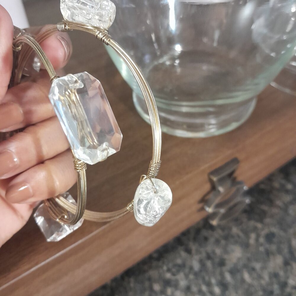 Gem Wire bangles